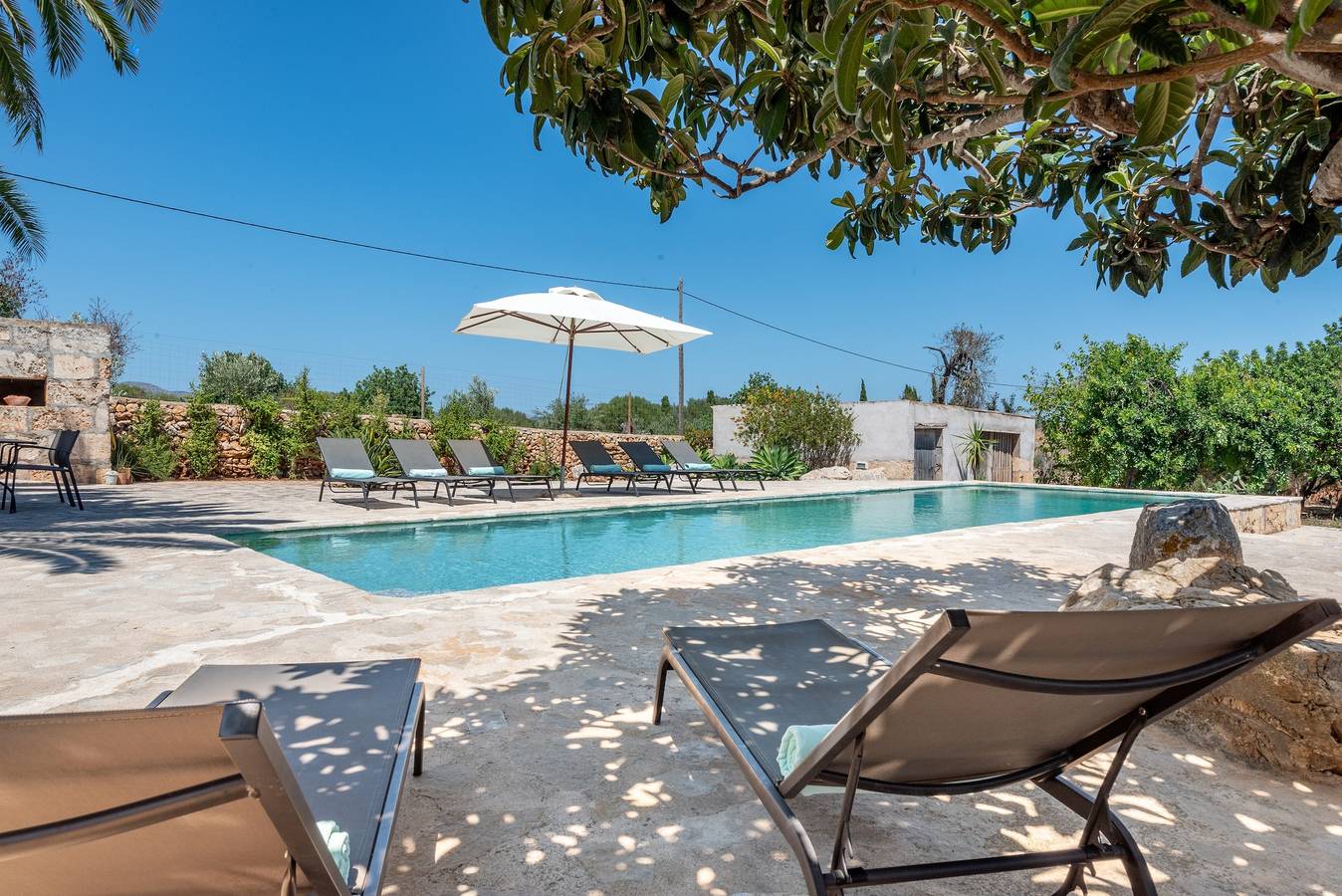 Quinta tradicional com Wi-Fi, ar condicionado, jardim e piscina in Manacor, Maiorca (Leste)