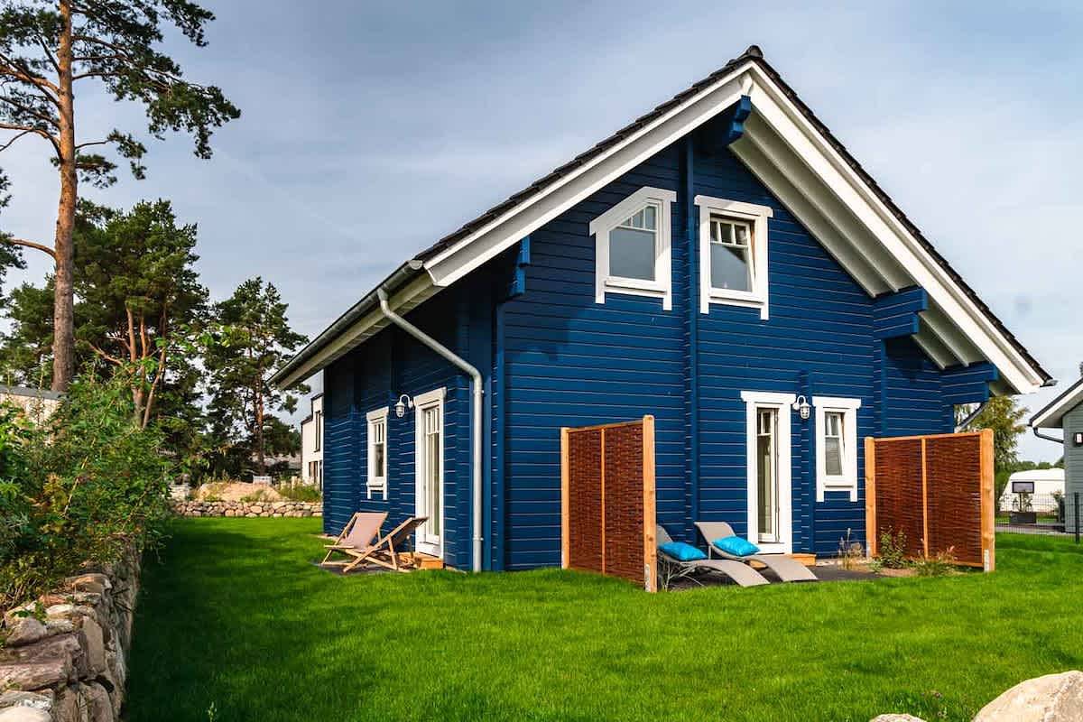 Ferienhaus für 4 Personen mit Sauna in Pruchten, Vorpommern