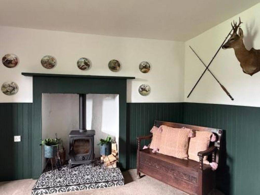 Eine traditionelle viktorianische Villa in Kinloch Rannoch in Perthshire