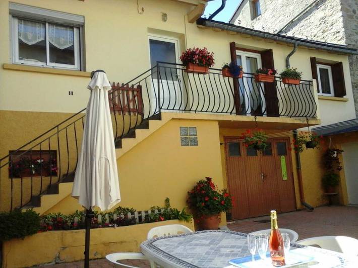 Gîte pour 4 personnes, avec terrasse