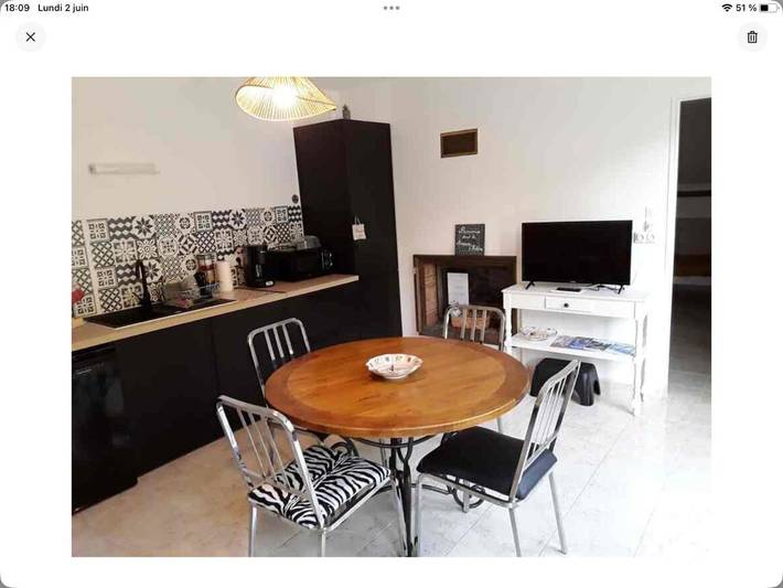 Gîte pour 4 personnes, avec jardin, animaux acceptés à Millac - 4