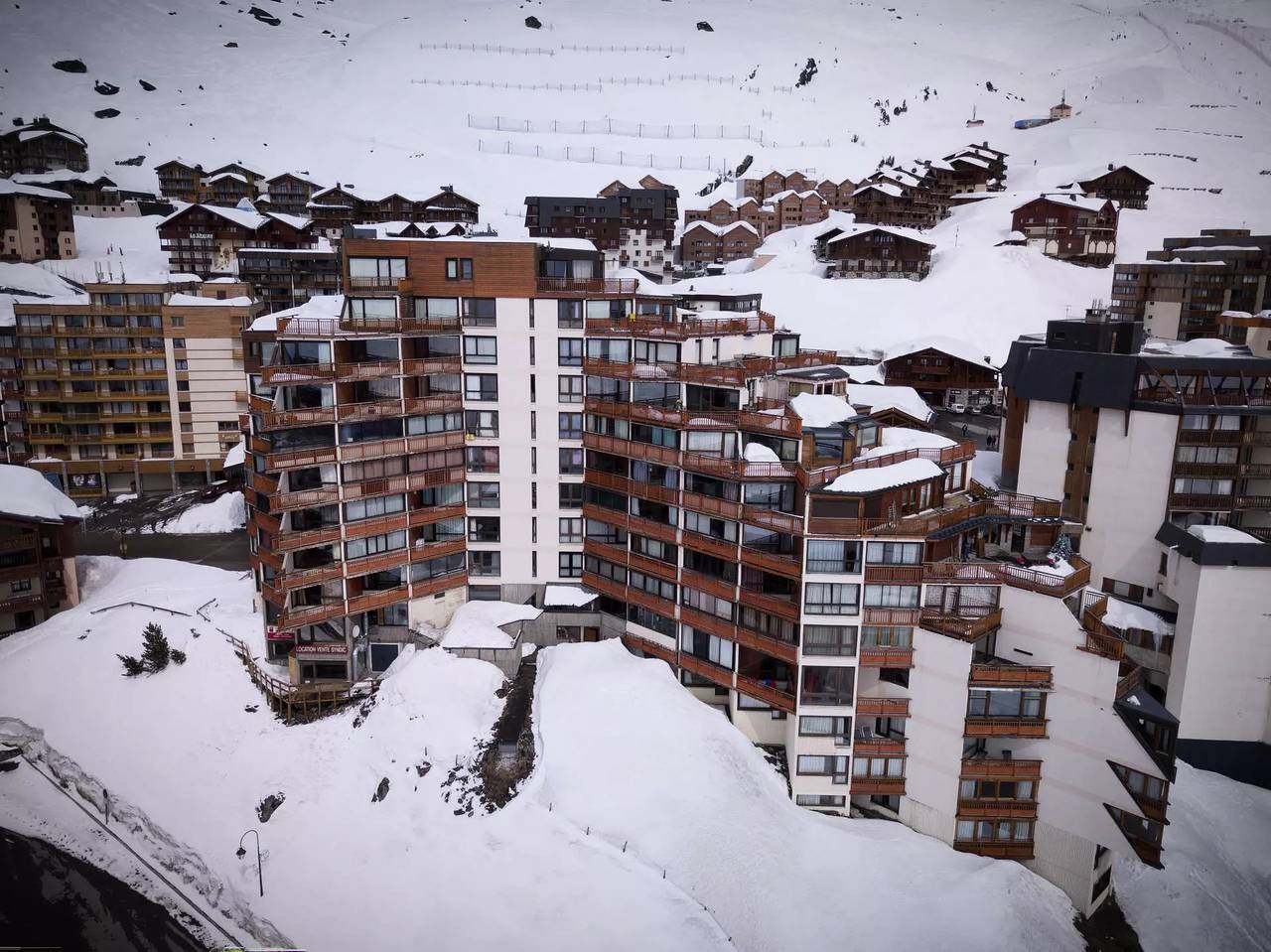 Ganzes Studio, Studio 2 Personen im Hinblick auf Station Und Verfahren Der Zentren in Val Thorens, Les Trois Vallées