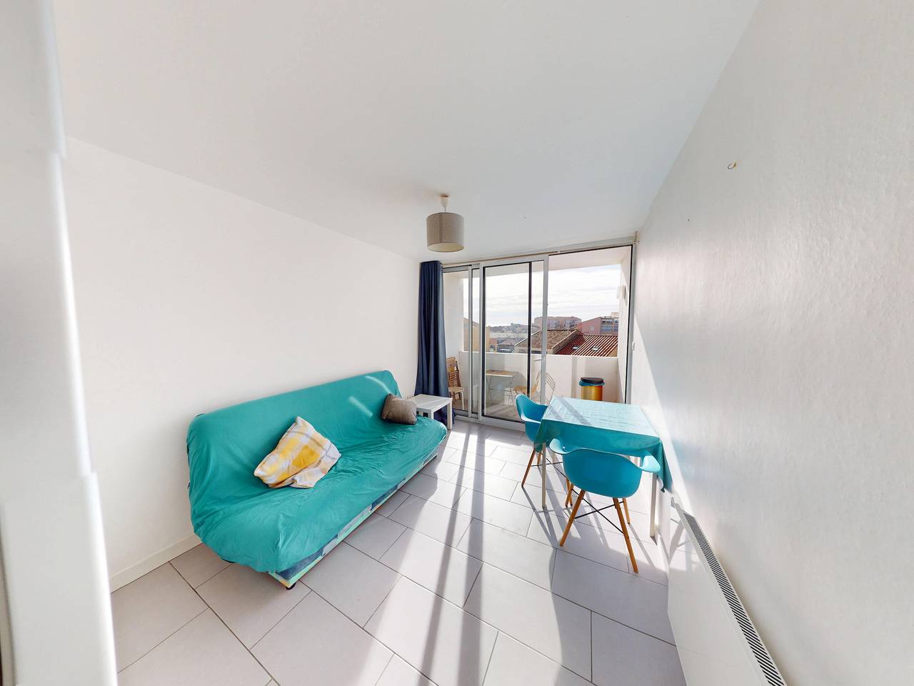 Ganze Wohnung, T2-Wohnung in Frontignan-Plage mit Terrasse und Parkplatz in Frontignan, Mittelmeerküste (Frankreich)