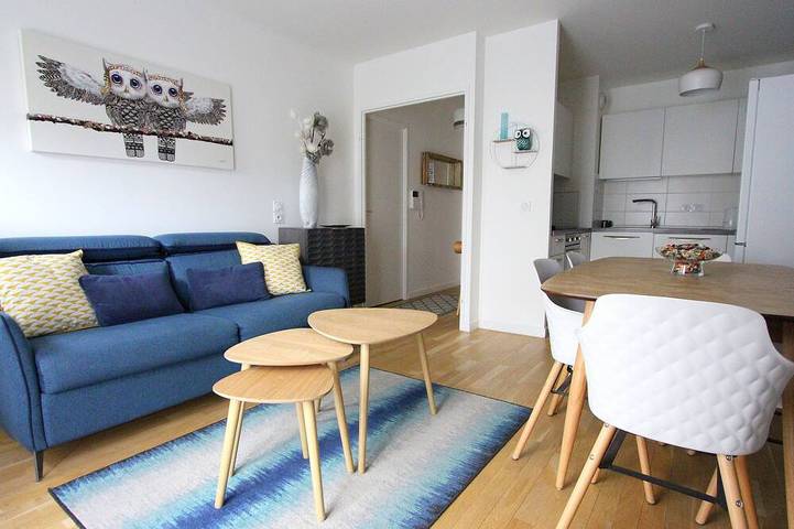 Appartement de vacances pour 6 personnes, avec balcon à Chessy