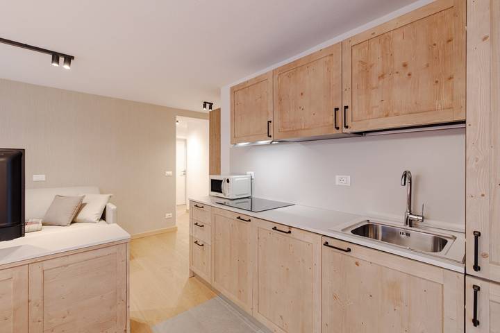 Ferienwohnung für 4 Personen, mit Garten und Balkon sowie Sauna