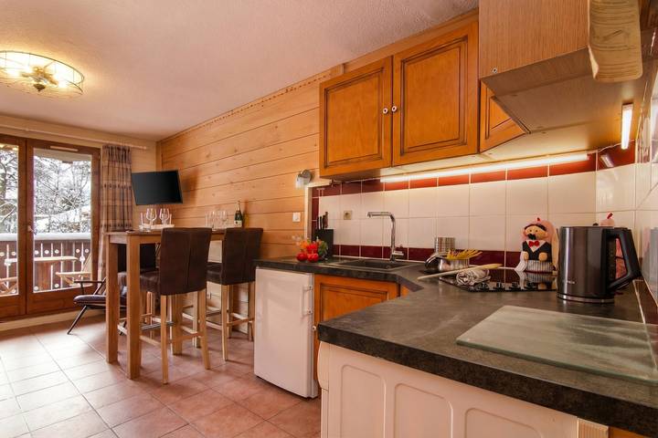 Apartamento entero, Résidence Le Château D86 Ski Retreat | Balcony & Views in Les Houches, Macizo del Mont Blanc