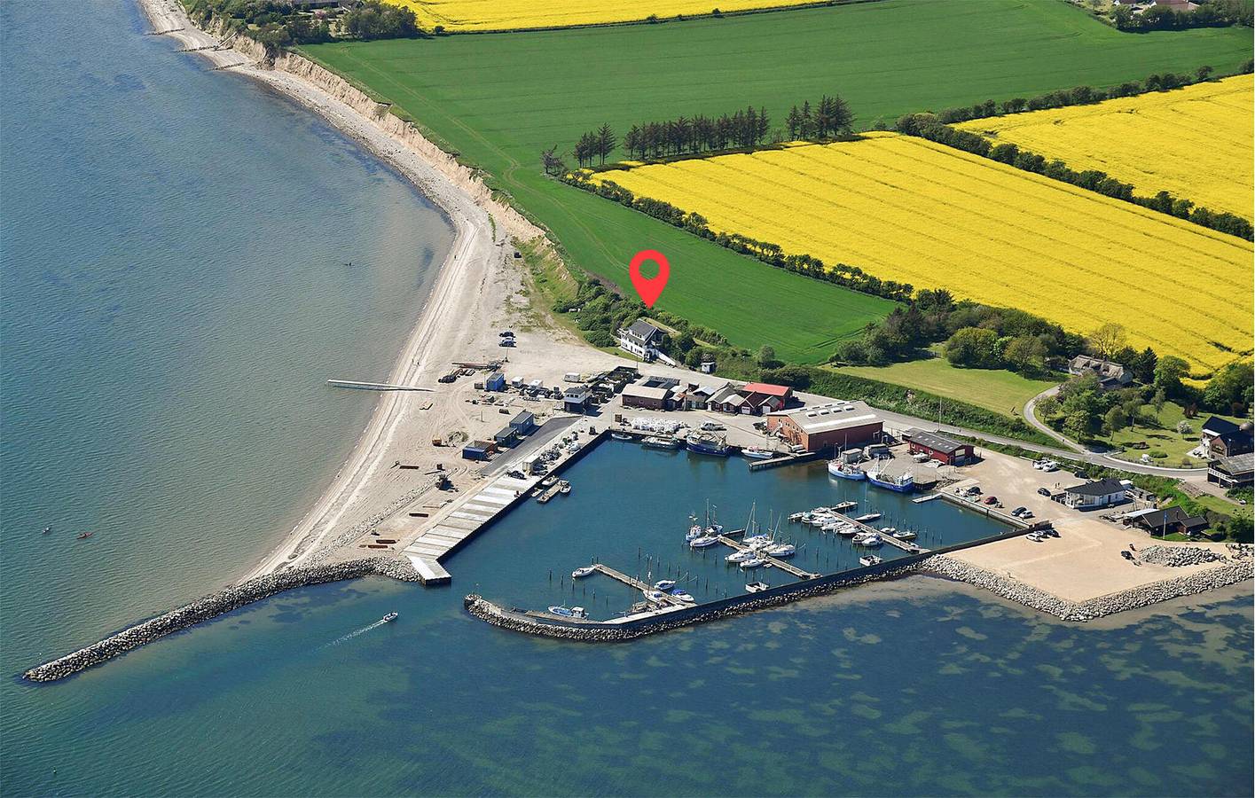 Ferienhaus für 4 Personen mit Terrasse in Morsø, Limfjord in Nordjütland