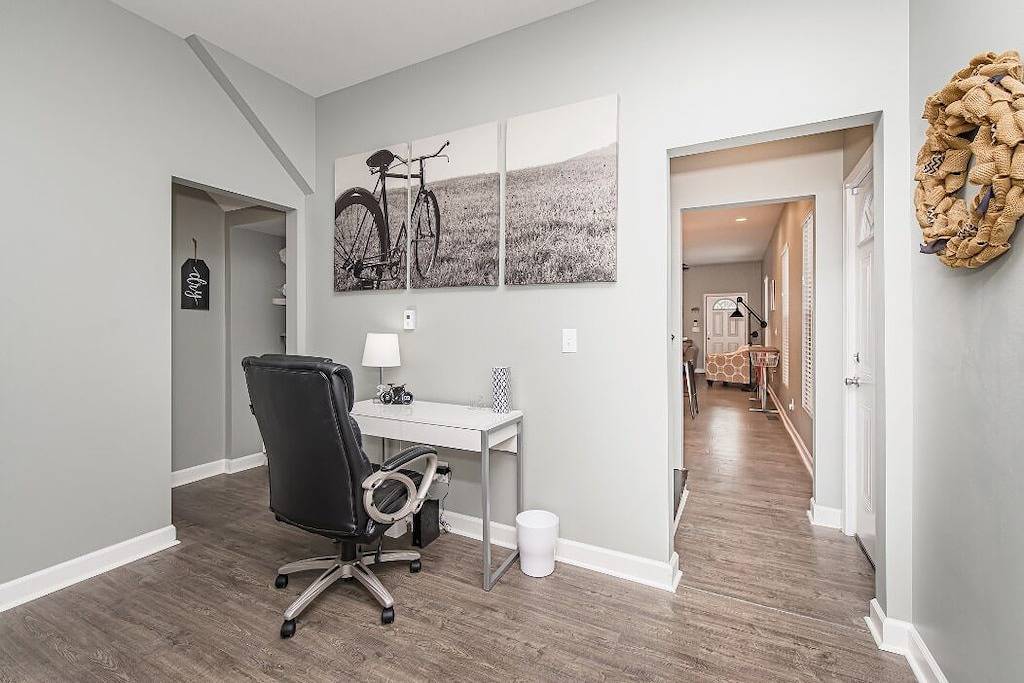 The Cycle Inn - auf dem Monon Trail in der Innenstadt von Indy in Indianapolis, Indiana