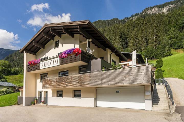 Appartement voor 8 personen, met terras en uitzicht in Gaschurn
