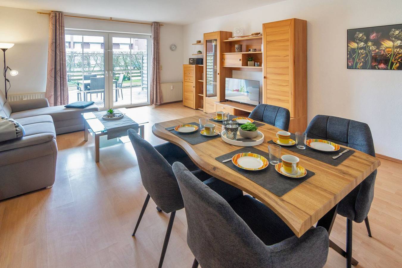 Geheel appartement, Vakantieappartement voor 4 personen met terras in Westeraccumersiel, Dornum