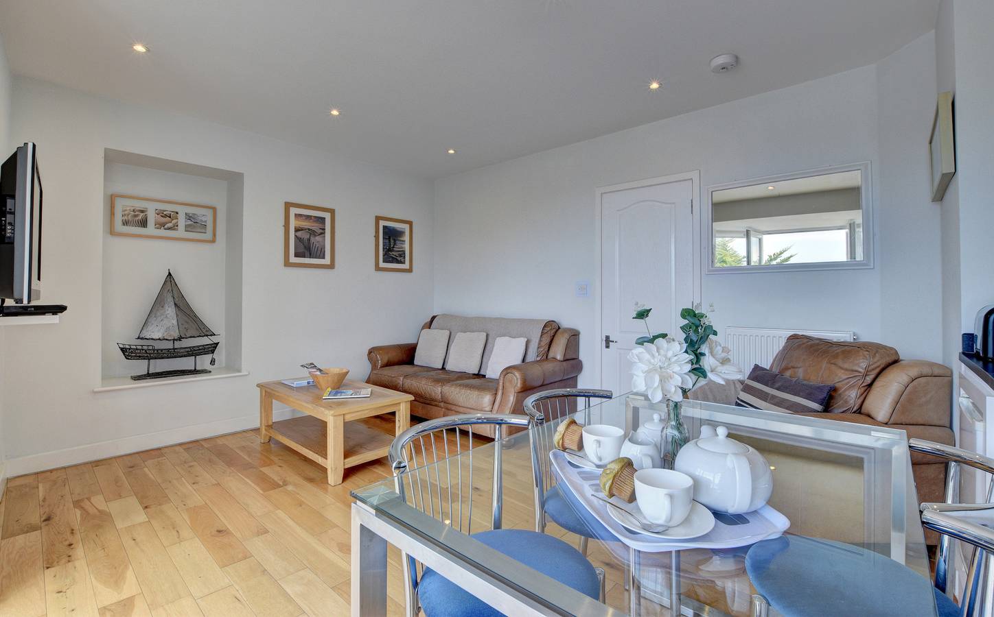 Ganze Wohnung, Ferienwohnung für 3 Personen mit Balkon in Ilfracombe, Devon