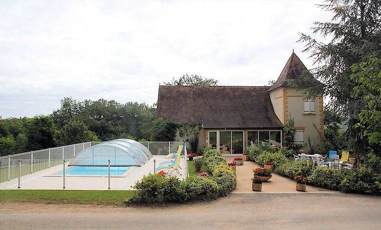 Chambre d’hôte pour 3 personnes, avec piscine et jardin