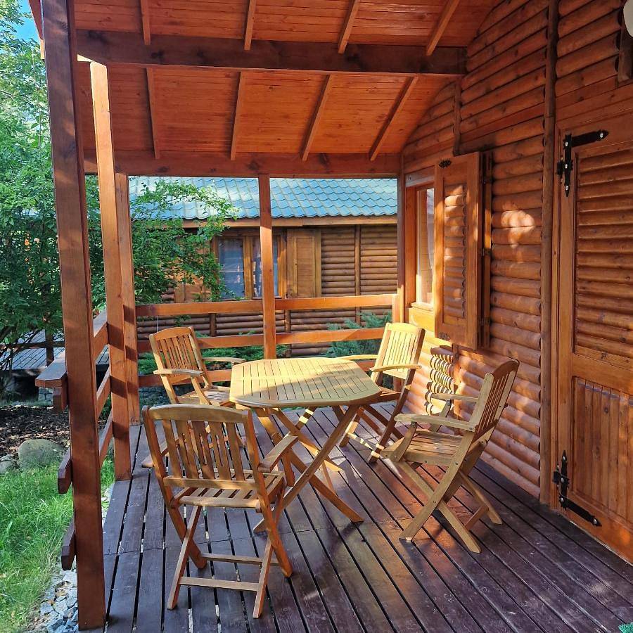 Ośrodek Wypoczynkowy "Puszczyk" Wolnostojące Domki z Bali in Sieraków, Wielkopolska