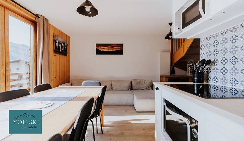 Ganze Wohnung, Pds 41 - Duplex 7 persones with balcony in Saint-Sorlin-d'Arves, Region Saint-Jean-de-Maurienne