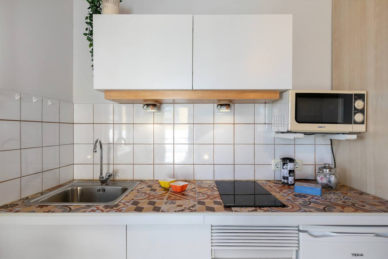 Ganzes Studio, Ferienstudio 'Azahares 1 Estudio' mit Meerblick, privater Terrasse und Wi-Fi in Candelaria, Teneriffa Süd
