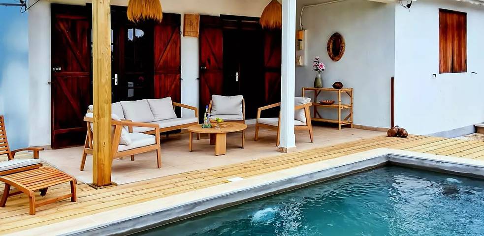Villa pour 8 personnes, avec piscine et jardin en Guadeloupe - 4