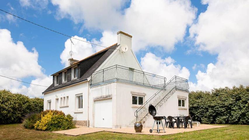 Location de vacances pour 7 personnes, avec jardin à Plovan