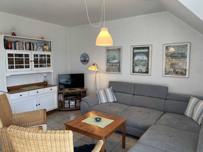 Ferienwohnung für 3 Personen, mit Balkon und Garten in Friedrichskoog