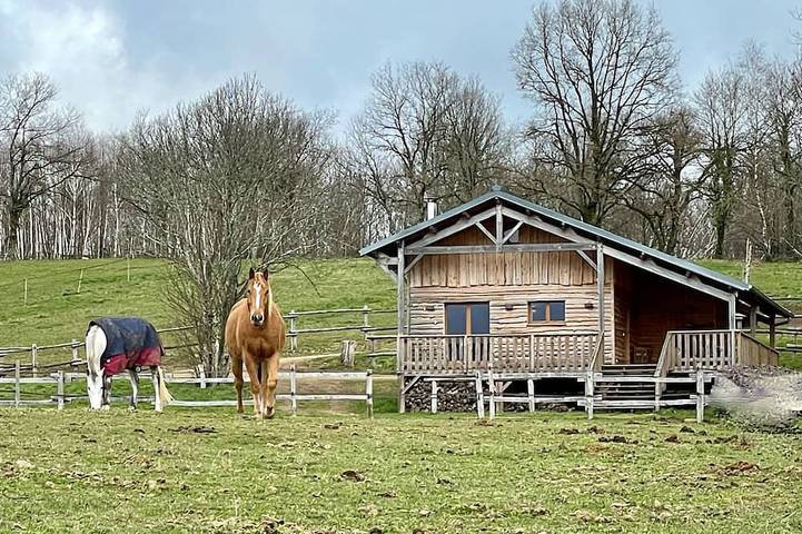 Chalet pour 6 personnes, avec jardin et terrasse, animaux acceptés