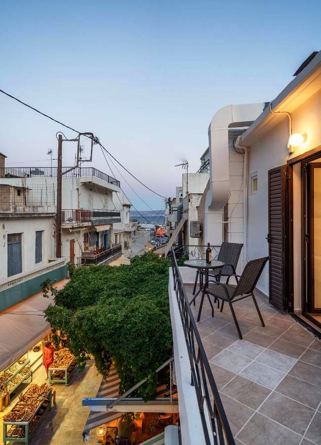 Ferienwohnung für 7 Personen, mit Balkon und Ausblick in Agia Galini