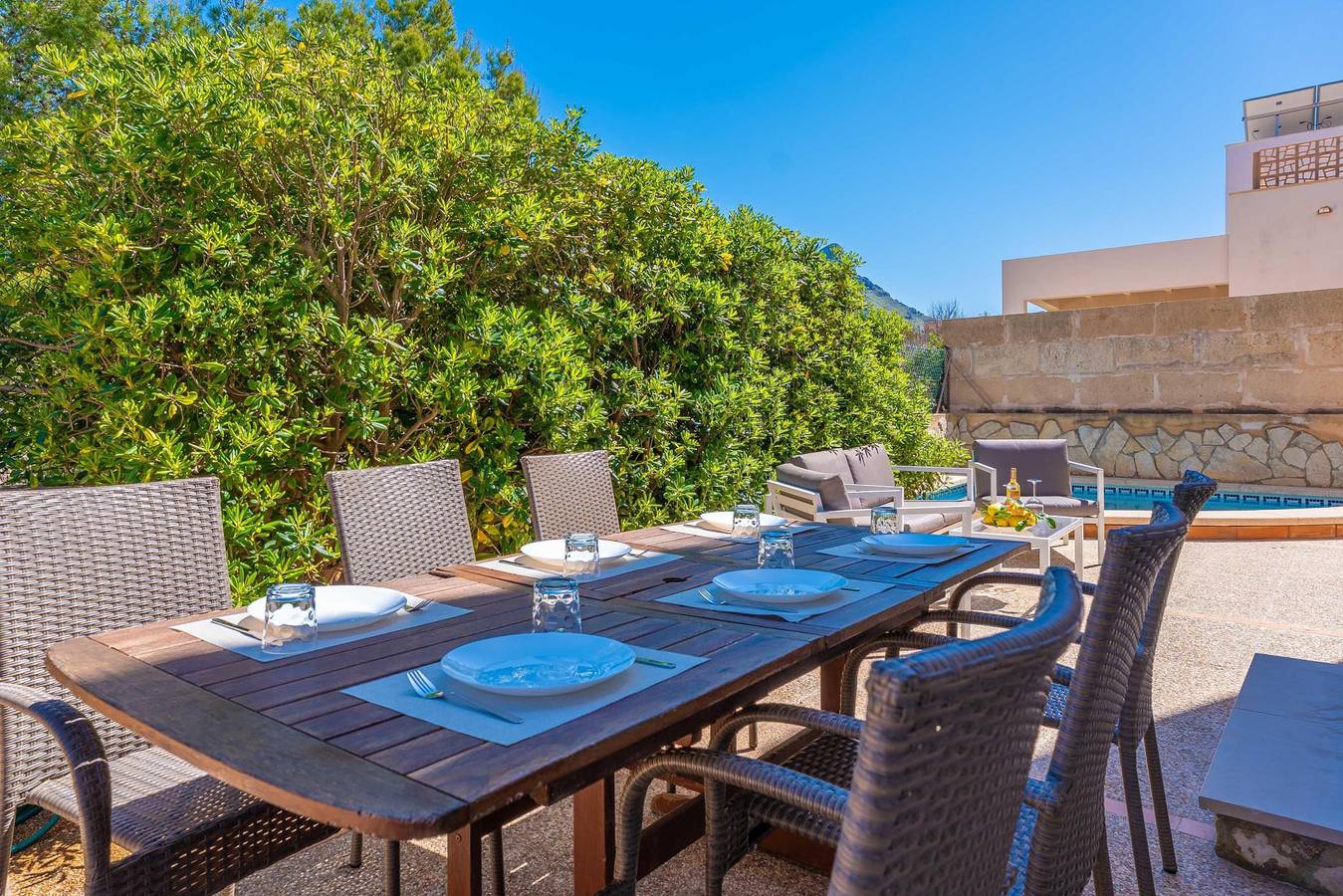 Punta Llarga - Gemütliches Haus mit Meerblick, privatem Pool und kostenloses Wlan in Colònia de Sant Pere, Artà