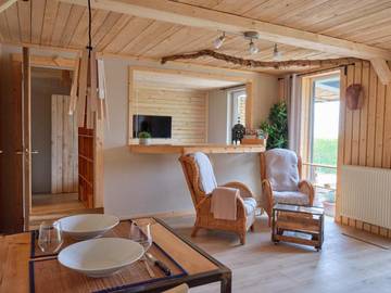 Gîte pour 2 personnes, avec vue ainsi que balcon et jardin à Chaudfontaine