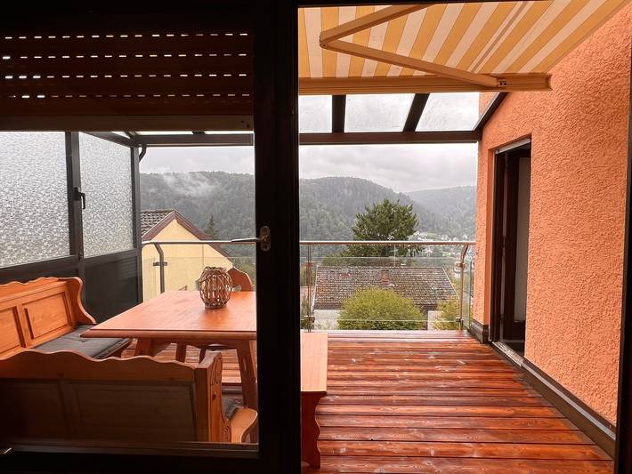 Ferienwohnung für 3 Personen, mit Ausblick und Balkon im Nordschwarzwald - 2