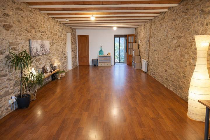 Casa Rural 'Masia Sa Calma - La Tribu' mit Bergblick, Gemeinschaftsterrasse und Wlan in Susqueda, Girona Provinz