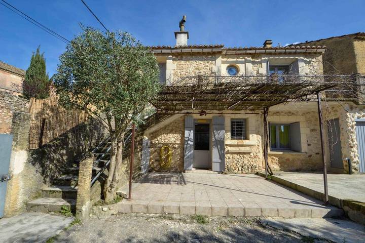 Maison de vacances pour 9 personnes, avec Balcon ainsi que Terrasse et Piscine