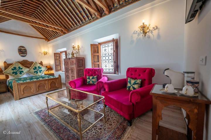 Riad para 2 personas, con terraza - 1