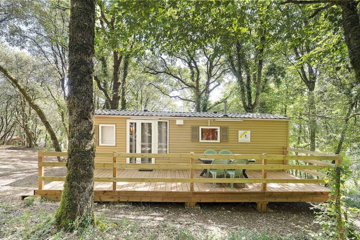 Wohnwagen für 5 Personen, mit Sauna und Kinderpool sowie Garten, mit Haustier in Südfrankreich - 3