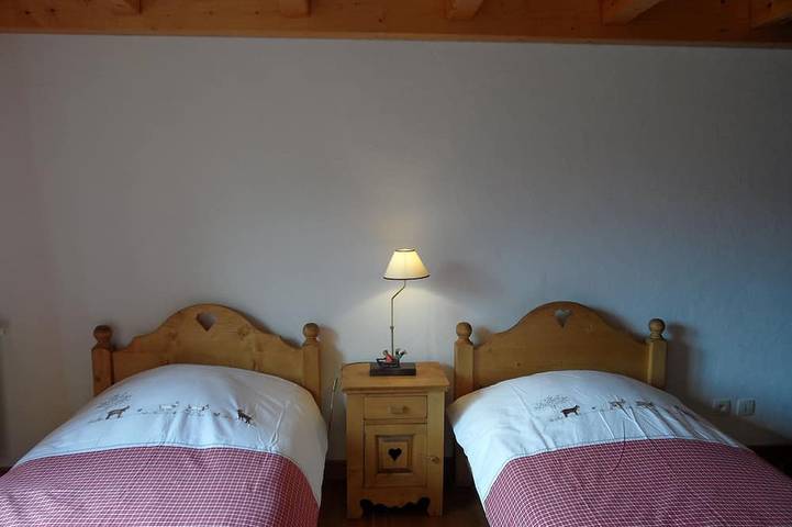 Ganze Wohnung, Appart ds Ferienhaus mit Terrasse und Panoramablick Arêches-Beaufort Savoie in Arêches, Beaufort (Rhône-Alpes)
