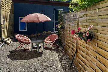 Gîte pour 2 personnes, avec jardin à Fellering