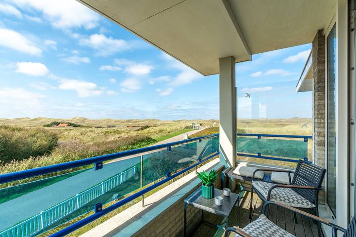 Ferienhaus für 2 Personen, mit Balkon und Balkon/Terrasse sowie Terrasse in Groote Keeten