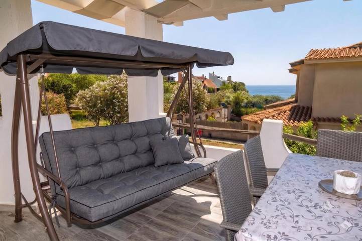 Beachfront Luxury Villa Letizia - Sea View Terraces & Green Solar Energy in Sant'Andrea Cagliari, Quartu Sant'Elena