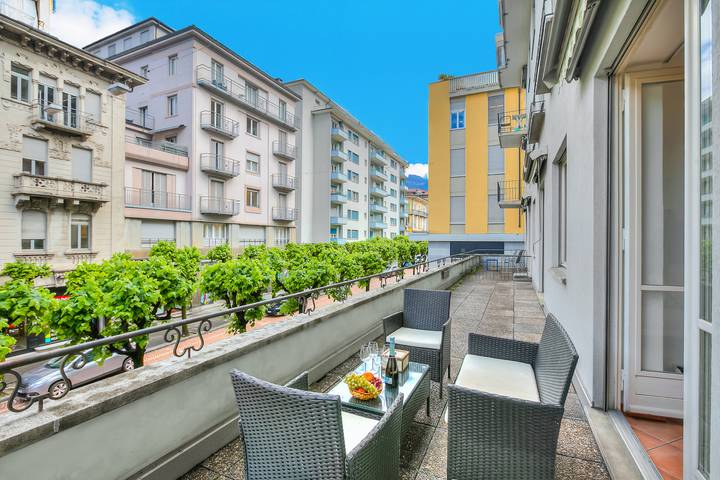 Ferienwohnung für 6 Personen, mit Terrasse, mit Haustier in Bellinzona
