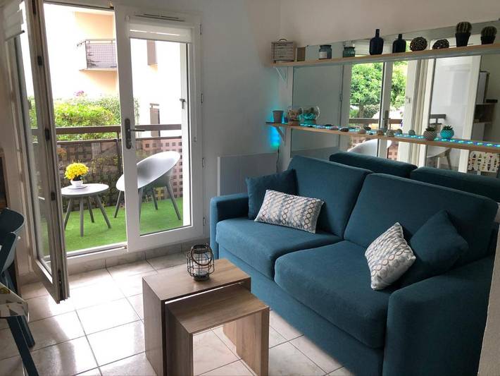 Gîte pour 4 personnes, avec terrasse, animaux acceptés dans Plage de Mr Hulot - 2