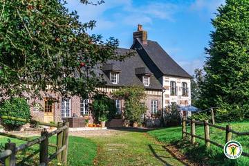 Gîte pour 4 personnes, avec terrasse et jardin, animaux acceptés à Bretteville-du-Grand-Caux