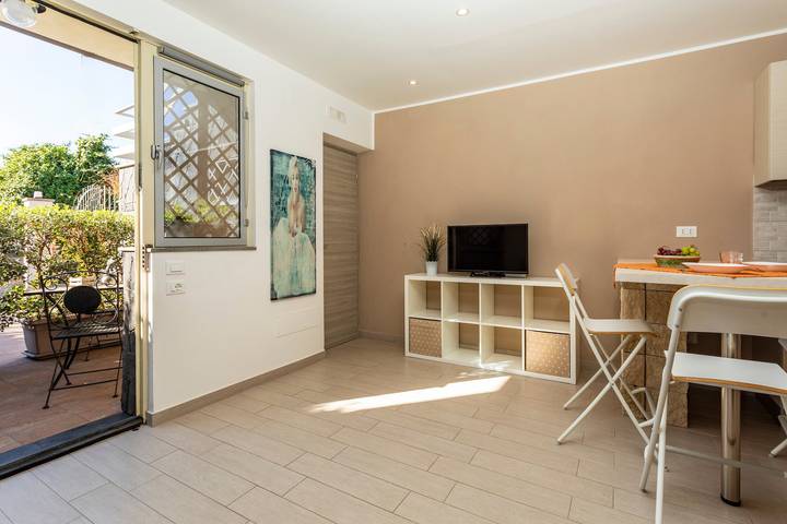 Appartement 'Appartamento Etna' avec vue sur les montagnes, Wi-Fi et climatisation in Trecastagni, Etna