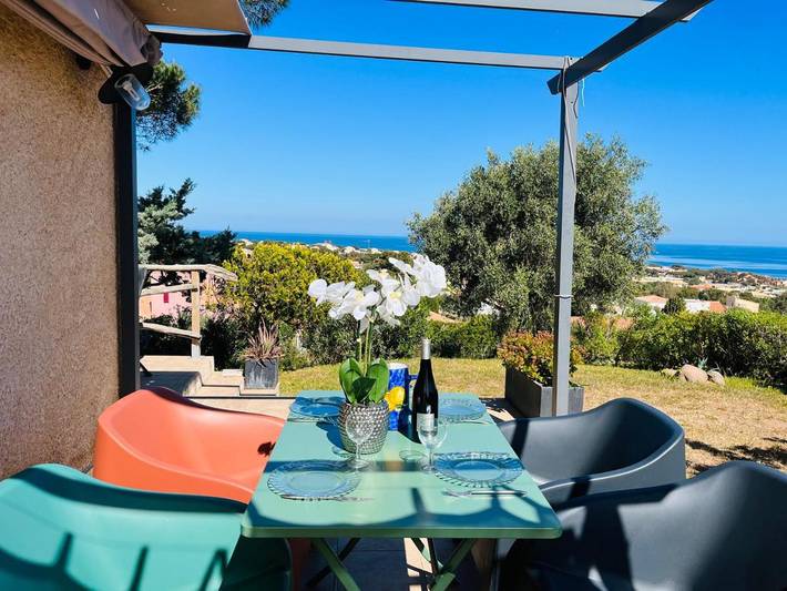 Appartement de vacances pour 6 personnes, avec vue et terrasse