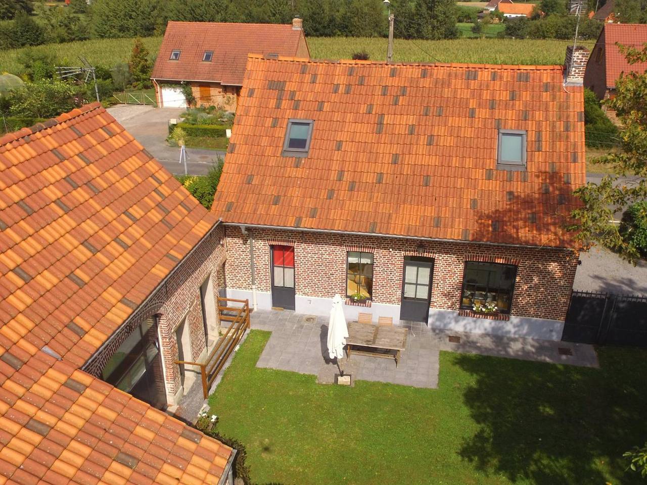 Gîte champêtre avec jardin privé, proche de la nature in Rumegies, Région de Valenciennes