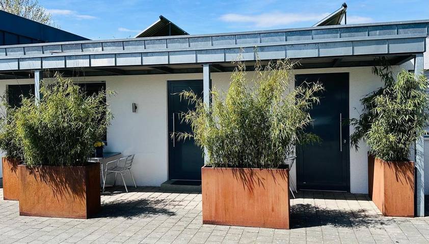 Camping für 2 Personen, mit Terrasse am Bodensee
