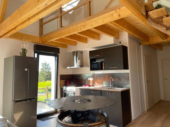 Maison de vacances pour 6 personnes, avec jacuzzi et jardin, adapté aux familles dans le Jura - 3