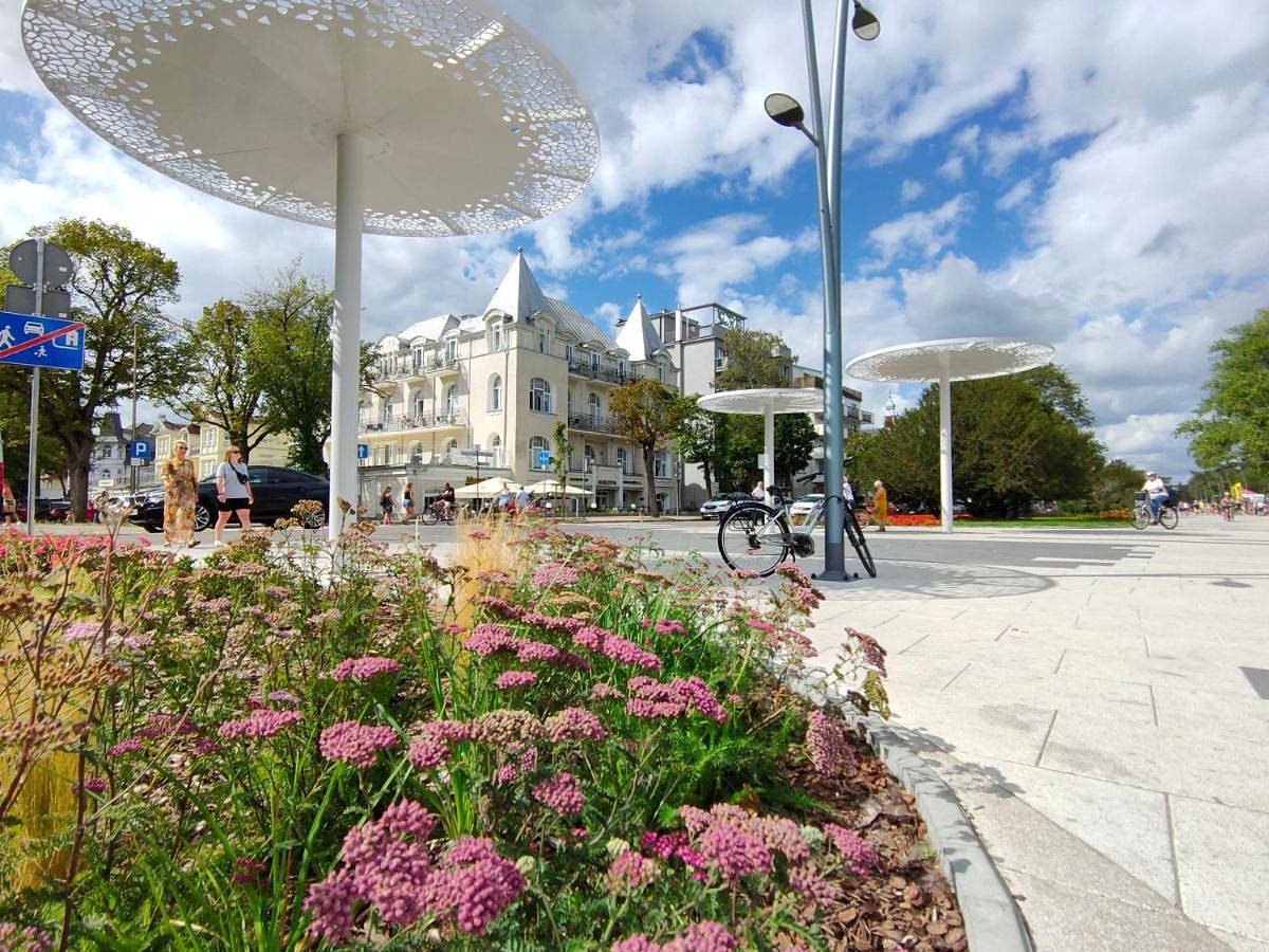 Bursztyn in Swinemünde, Stettiner Haff