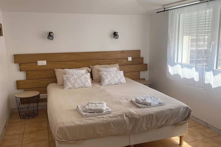 Gîte pour 4 personnes, avec piscine ainsi que jardin et terrasse, animaux acceptés à Monnières - 2