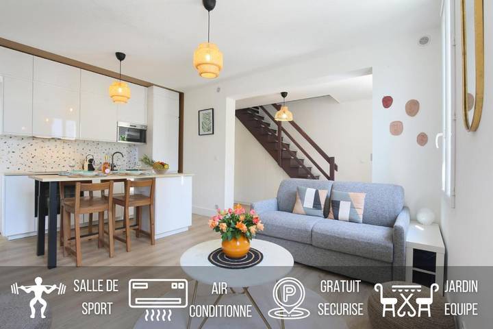 Apartamento de vacaciones para 7 personas, con jardín, Familias con niños - 1