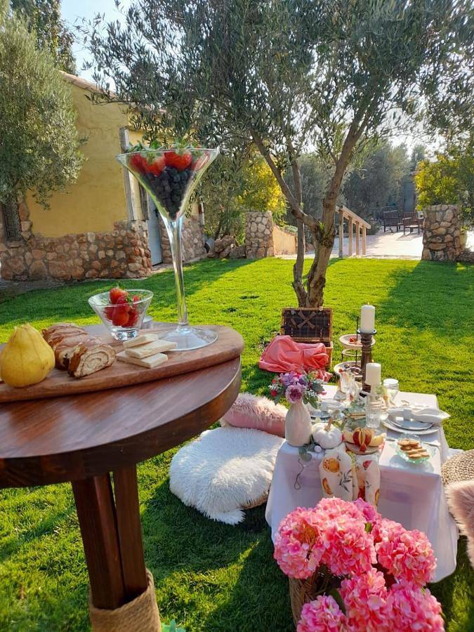Casa rural con piscina para 14 personas, con vistas además de piscina y jardín, Familias con niños en Comarca de Baza - 3
