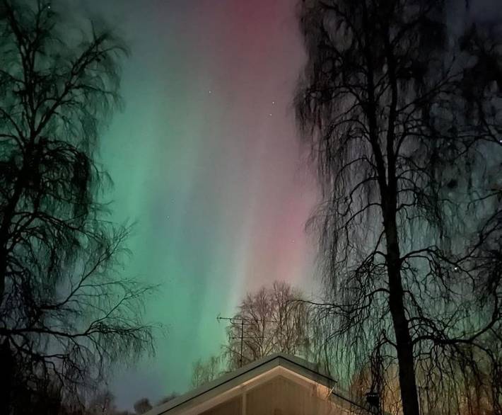Location de vacances pour 2 personnes, avec vue et jardin à Ivalo