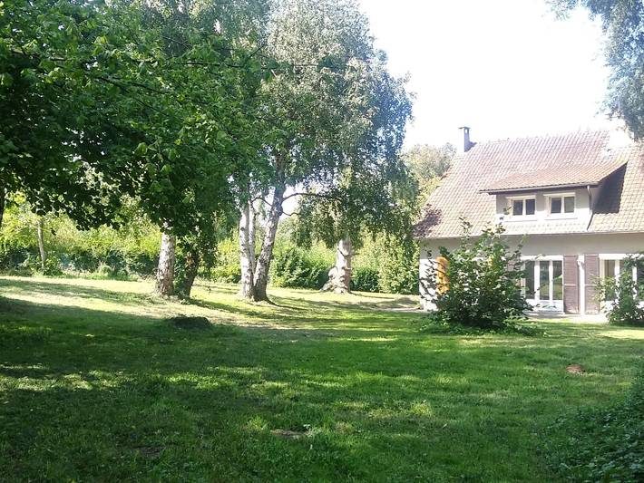 Maison de vacances pour 5 personnes, avec Terrasse ainsi que Jardin et Vue