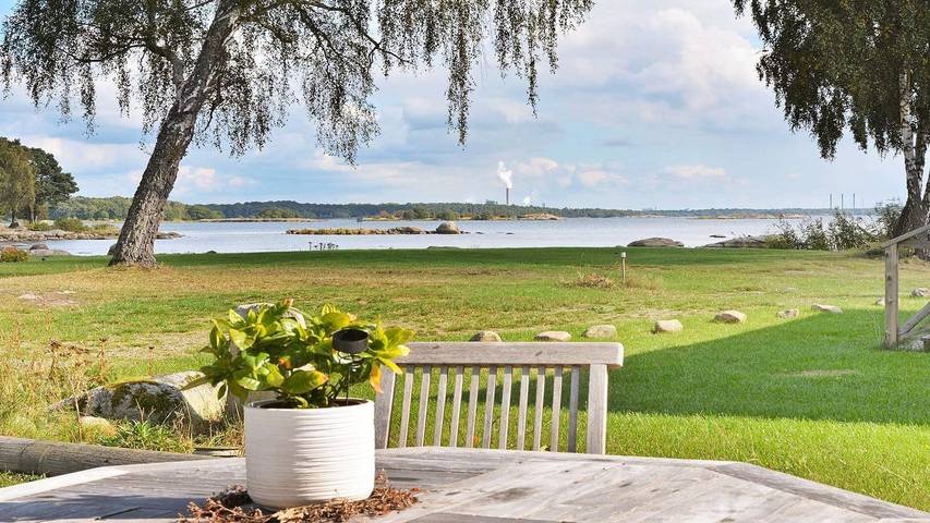 Ferienhaus für 4 Personen, mit Terrasse und Ausblick in Blekinge